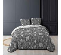 Parure de lit Suzanne anthracite 240x220 Anthracite