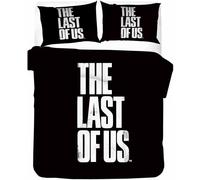 Parure De Lit 3 Pieces The Last Of Us 100 % Bambou Naturel Avec Housse De Couette Et Taie D'oreiller Et Fermeture Éclair - Literie Douce Et Fraîche, Parfaite Pour Les Soins De La P