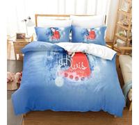 Parure De Lit 3d Elvis Presley Avec Housse De Couette Et Taie D'oreiller Pour Lit Double, Queen Et King Size