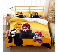 Parure De Lit 3d Friday Night Funkin Pour Lit Simple, Double, Queen Et King Size, Housse De Couette Pour Chambre D'enfant