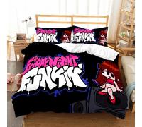 Parure De Lit 3d Friday Night Funkin Pour Lit Simple, Double, Queen Et King Size, Housse De Couette Pour Chambre D'enfant
