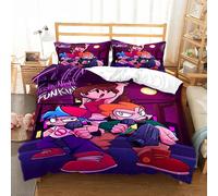 Parure De Lit 3d Friday Night Funkin Pour Lit Simple, Double, Queen Et King Size, Housse De Couette Pour Chambre D'enfant