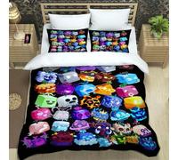 Parure De Lit 3d Game B-Blox Fruits, Ensemble De Literie Exquis, Housse De Couette, Ensemble De Literie, Cadeau D'anniversaire De Luxe