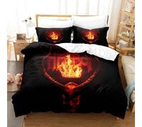Parure De Lit 3d The Film Hellboy Pour Chambre De Garçon, Housse De Couette Imprimee En 3d, Pour Lit Simple, Double, Queen Et King Size