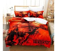 Parure De Lit 3d The Film Hellboy Pour Chambre De Garçon, Housse De Couette Imprimee En 3d, Pour Lit Simple, Double, Queen Et King Size