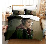 Parure De Lit 3d The Last Of Us Avec Housse De Couette Et Taie D'oreiller Pour Lit Double, Queen Et King Size