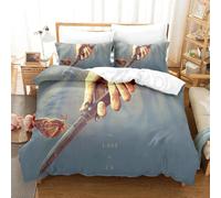 Parure De Lit 3d The Last Of Us Avec Housse De Couette Et Taie D'oreiller Pour Lit Double, Queen Et King Size