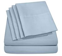 Parure de lit 4 pièces pour lit Simple - Collection 1500 Supreme - Parure de lit 4 pièces en Microfibre brossée Fine avec Poche Profonde - 1 taie d'oreiller supplémentaire, Excellent Rapport