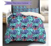 Parure De Lit À Imprime Point Avec Taies D'oreiller - Motif Dessin Anime Vibrant, Polyester, Fermeture À Glissière, Ideal Pour Toutes Les Saisons, Cadeau De Noël Ou D'anniversaire