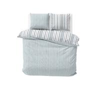 Parure de lit - AC-DÉCO - Calanque - 260 x 240 cm - Coton BCI & Lyocell - Blanc