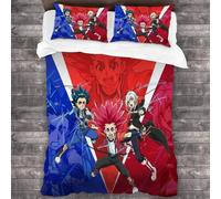 Parure De Lit Anime Beyblade Burst, Housse De Couette Pour Chambre À Coucher, Housse De Couette Simple, Double, King Size, Textile De Maison, 2/3 Pieces