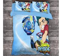 Parure De Lit Anime Beyblade Burst, Housse De Couette Pour Chambre À Coucher, Housse De Couette Simple, Double, King Size, Textile De Maison, 2/3 Pieces