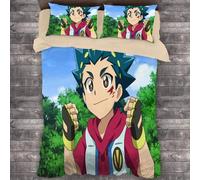 Parure De Lit Anime Beyblade Burst, Housse De Couette Pour Chambre À Coucher, Housse De Couette Simple, Double, King Size, Textile De Maison, 2/3 Pieces