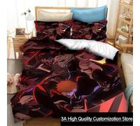 Parure De Lit Anime Bleach Thousand-Year Blood War, Housse De Couette, Taie D'oreiller, Pour Chambre D'enfant, Double, King Size, Garçons Et Filles