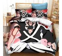 Parure De Lit Anime Bleach Thousand-Year Blood War, Housse De Couette, Taie D'oreiller, Pour Chambre D'enfant, Double, King Size, Garçons Et Filles