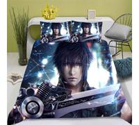 Parure De Lit Anime Final Fantasy - Doux Pour La Peau - Microfibre Durable - Convient Pour Les Enfants (, X )