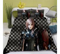 Parure De Lit Anime Final Fantasy - Doux Pour La Peau - Microfibre Durable - Convient Pour Les Enfants (, X )