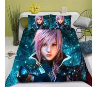 Parure De Lit Anime Final Fantasy - Doux Pour La Peau - Microfibre Durable - Convient Pour Les Enfants (, X )