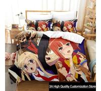 Parure De Lit Anime Okami-San Et Ses Sept Compagnons Pour Garçons Et Filles, Housse De Couette Et Taie D'oreiller, Pour Lit Double, Queen Et King Size