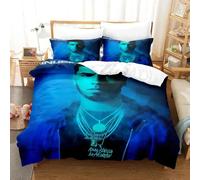 Parure De Lit Anuel Aa Real Hasta La Pour Lit Simple, Double, Queen, King Size, Pour Chambre D'enfant, Housse De Couette, Impression 3d, 2025