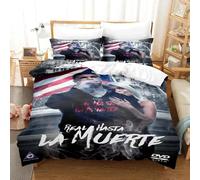 Parure De Lit Anuel Aa Real Hasta La Pour Lit Simple, Double, Queen, King Size, Pour Chambre D'enfant, Housse De Couette, Impression 3d, 2025
