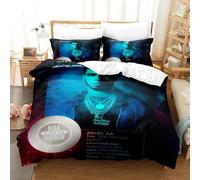 Parure De Lit Anuel Aa Real Hasta La Pour Lit Simple, Double, Queen, King Size, Pour Chambre D'enfant, Housse De Couette, Impression 3d, 2025