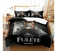 Parure De Lit Anuel Aa Real Hasta La Pour Lit Simple, Double, Queen, King Size, Pour Chambre D'enfant, Housse De Couette, Impression 3d, 2025