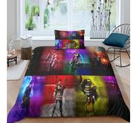 Parure De Lit Apex Game Pour Enfants Et Adolescents, Housse De Couette À Motif Dessin Anime Avec Personnage De Jeu Populaire, Housse De Couette En Microfibre Avec Fermeture Éclair,