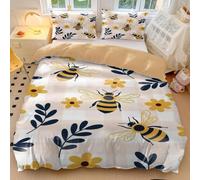 Parure de lit arc-en-ciel et étoiles fantaisistes en coton doux pour décoration de chambre d'enfant style 3, King size 240 x 220 cm + 65 x 65 x 65 cm - Bleu pastel