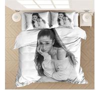 Parure de lit Ariana Grande - 140x200cm + 2 taies d'oreiller - Multicolore - Motif 3D - Synthétique