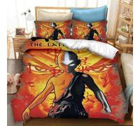Parure De Lit Avatar, Le Dernier Maître De L'air, Housse De Couette Et Taie D'oreiller Pour Enfants, Style Dessin Anime, Pour Lit Simple, Double Ou King Size