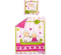 Heless - 4000 - Set de Parure de Lit pour Poupées, 45 x 35 cm