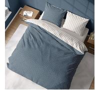 Parure de lit avec Housse de Couette 220x240 cm + 2 Taies d'oreiller 63x63cm Holy