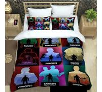 Parure De Lit Avec Housse De Couette Et Imprime 3d Du Jeu Anime Far Cry, Cadeau Idéal Pour Jeunes Filles Et Garcon S