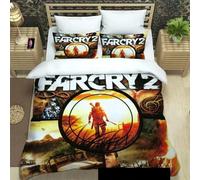 Parure De Lit Avec Housse De Couette Et Imprime 3d Du Jeu Anime Far Cry, Cadeau Idéal Pour Jeunes Filles Et Garcon S