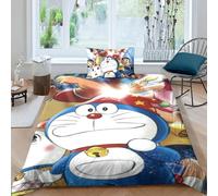 Parure De Lit Avec Housse De Couette Et Imprime Chat 3d Doraemon, Motif Exquis, Pour Jeunes Enfants, Filles Et Garcon S, Cadeau
