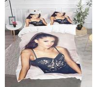 Parure De Lit Avec Housse De Couette Et Imprime Numérique 3d Ariana Grande, Motif Anime, Cadeau Idéal Pour Jeunes Enfants Et Filles