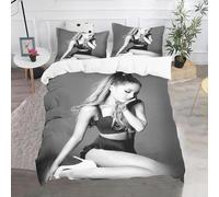 Parure De Lit Avec Housse De Couette Et Imprime Numérique 3d Ariana Grande, Motif Anime, Cadeau Idéal Pour Jeunes Enfants Et Filles