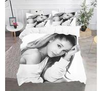 Parure De Lit Avec Housse De Couette Et Imprime Numérique 3d Ariana Grande, Motif Anime, Cadeau Idéal Pour Jeunes Enfants Et Filles