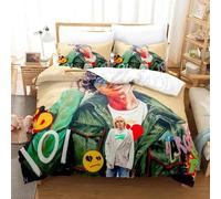 Parure De Lit Avec Housse De Couette Et Imprime Numérique 3d The Kid Laroi, Cadeau Idéal Pour Les Jeunes Filles Et Les Garcon S