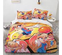 Parure De Lit Avec Housse De Couette Et Imprime Space Jam, Motif Basket-Ball 3d, Pour Jeunes Enfants, Filles Et Garcon S, Cadeau Idéal
