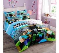 Parure De Lit Avec Housse De Couette Et Motif De Monstres Avengers My World En 3d, Impression Numérique, Cadeau Idéal Pour Garcon S Et Filles