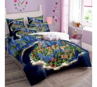 Parure De Lit Avec Housse De Couette Et Motif De Monstres Avengers My World En 3d, Impression Numérique, Cadeau Idéal Pour Garcon S Et Filles