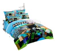 Parure De Lit Avec Housse De Couette Et Motif De Monstres Avengers My World En 3d, Impression Numérique, Cadeau Idéal Pour Garcon S Et Filles