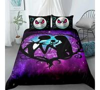 Parure De Lit Avec Housse De Couette Et Motif Dessin Anime Nightmare Jake, King, Queen, Double, Full, Twin, Single