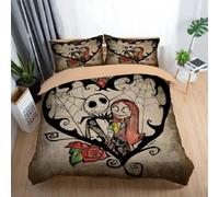 Parure De Lit Avec Housse De Couette Et Motif Dessin Anime Nightmare Jake, King, Queen, Double, Full, Twin, Single