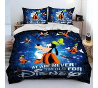 Parure De Lit Avec Housse De Couette Et Taie D'oreiller Mickey Minnie Mouse, Jolie Parure De Lit Pour Garcon S Et Filles