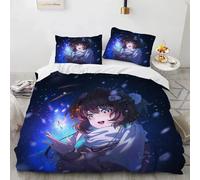 Parure De Lit Avec Housse De Couette Et Taie D'oreiller Motif Cardcaptor Sakura, Pour Lit Simple, Double Ou King Size, 2 Ou 3 Pieces