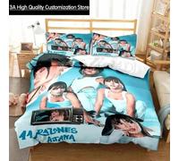 Parure De Lit Avec Housse De Couette Et Taie D'oreiller Motif Chanteuse Espagnole Aitana Ocana