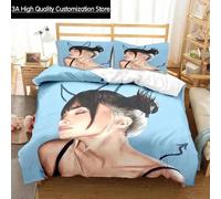 Parure De Lit Avec Housse De Couette Et Taie D'oreiller Motif Chanteuse Espagnole Aitana Ocana